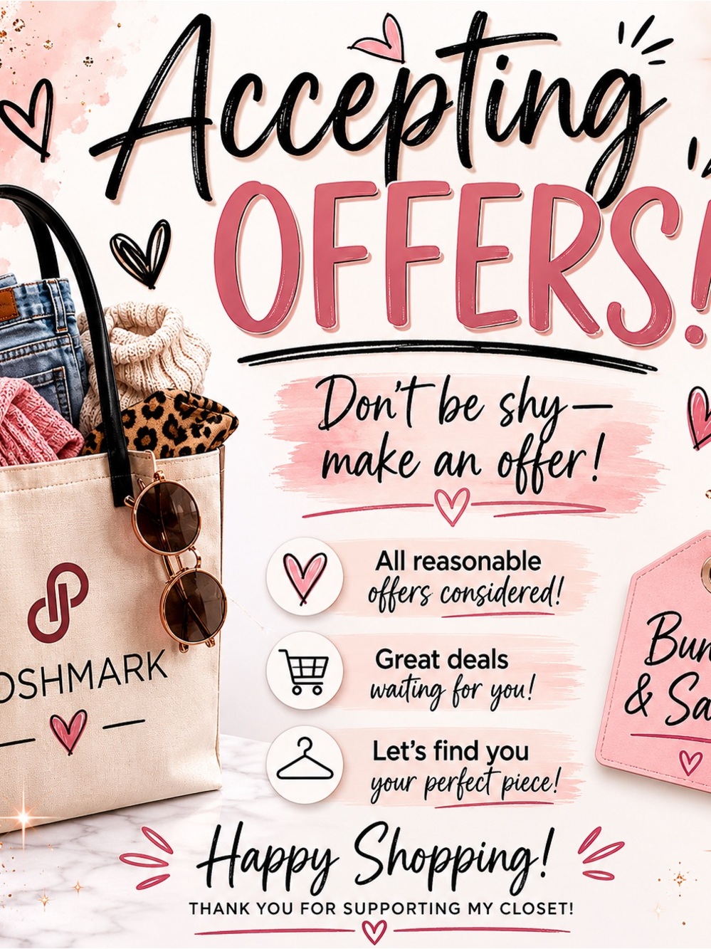 Make your best offer! 🎀✨